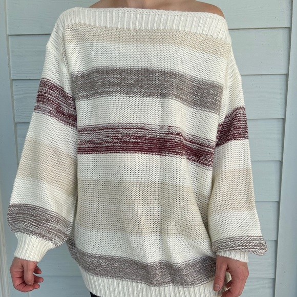 Entro Wide Sleeve Black Sweater main image 0